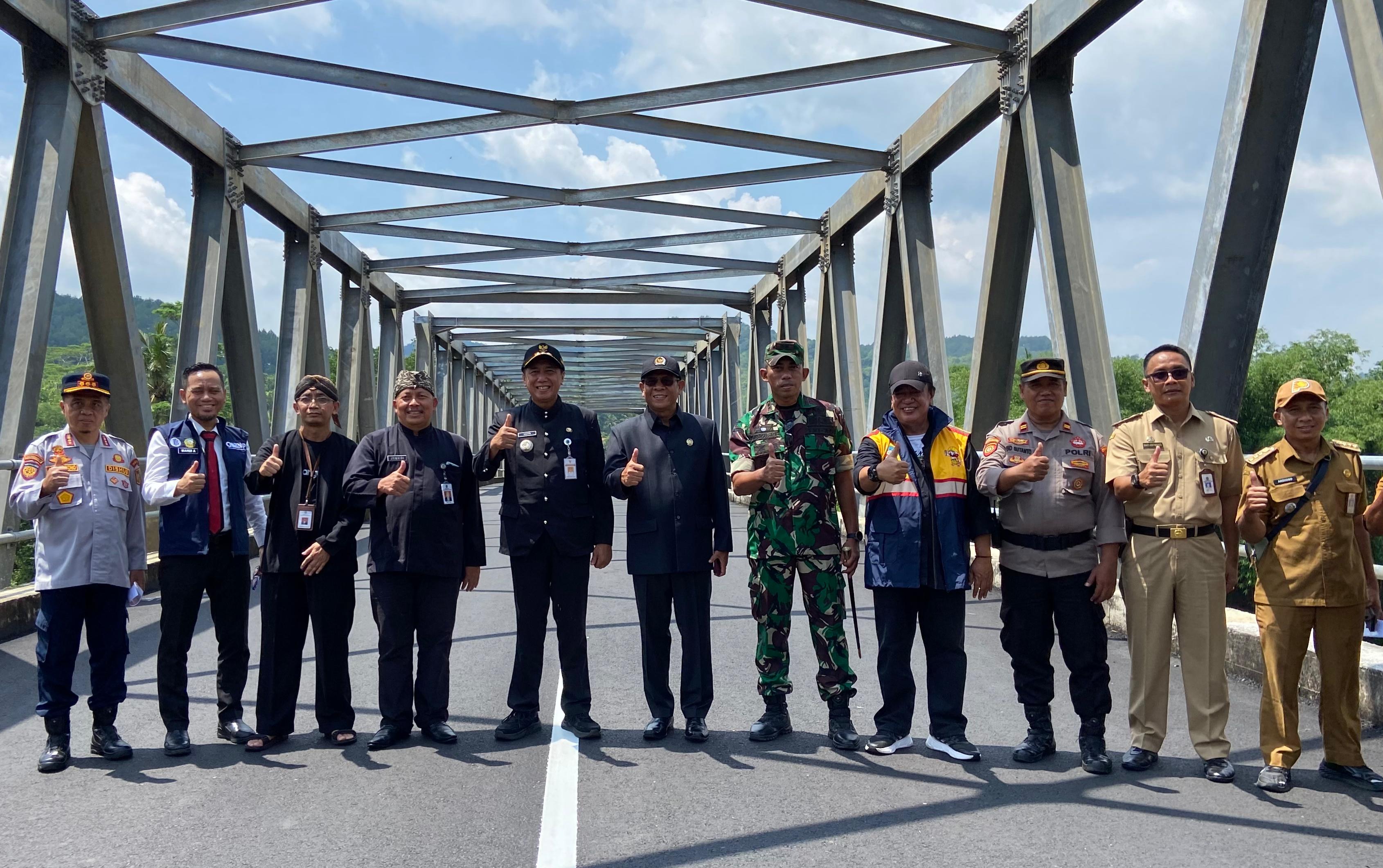 Peresmian Jembatan Pegalongan - Mandirancan